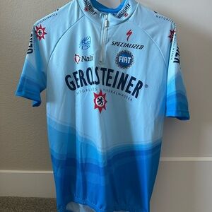 NWT Nalini Cycling Team Jersey Size L Gerolsteiner Specialized Fiat UCI Pro Tour